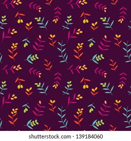 Seamless olive branch background