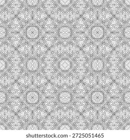 perfeita op art criativo padrão geométrico, ornamento, fundo linear moderno, impressão de moda, decoração vetorial original