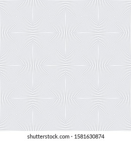 Seamless op art pattern. Lines texture. White textured background. Vector art.