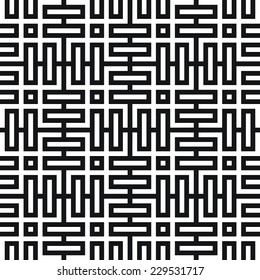 Seamless optical art mesh pattern