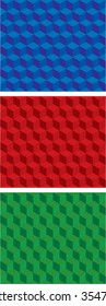 seamless optical illusion cubes