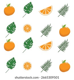 Fundo laranja sem emenda. Ideal para projetos de impressão, cartão de saudação e muitas coisas está relacionado com o verão. 