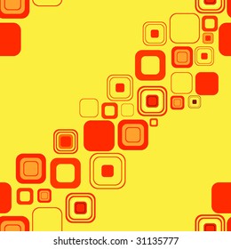 Seamless orange background. Vector illustration