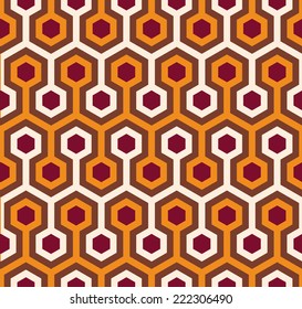 seamless orange colored abstract background vector illustration