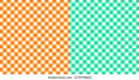 seamless orange and green background design (used as fabric, wallpaper, pattern)