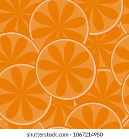 Seamless orange on summer tone for background.