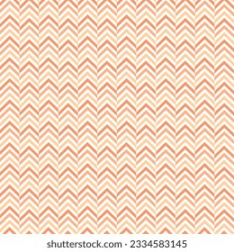Seamless Orange Pastel  herringbone pattern