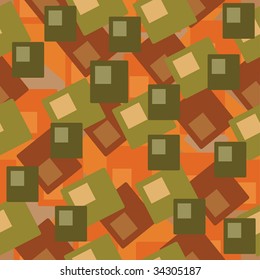 Seamless orange pattern