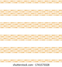 Patrón de línea rayada sin foco. Textura repetitiva elegante. Textura repetitiva con líneas anaranjadas. naranja y blanco.
