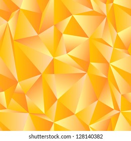 seamless orange triangle background, eps 10