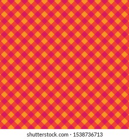 Seamless orange yellow squares background pattern
