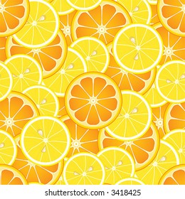 Seamless Oranges and Apples