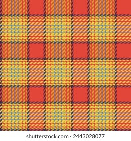 Seamless ordinary tartan pattern 105