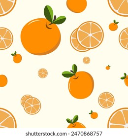 Seamless Orenge abstract background art vector
