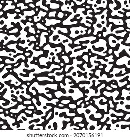 Seamless organic Turing shapes vector pattern.
Natural liquid camo skin texture.