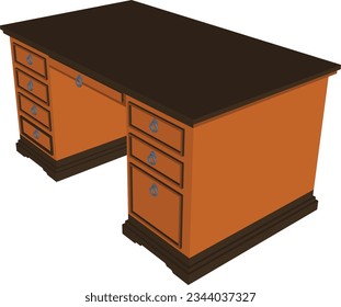 Seamless Organization: Illustrating Vector Workspaces with Abundant Drawers.