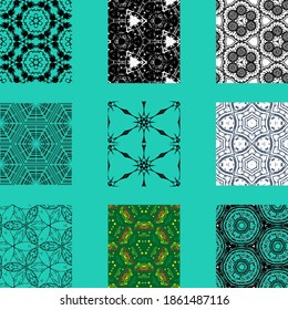 Paquete de fondo de orientación sin soldadura de 9