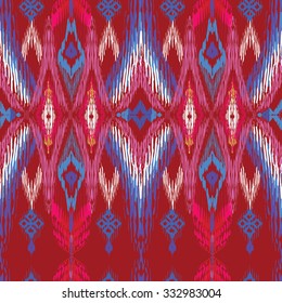 Seamless oriental decor. Ethnic style. Modern variation of the eastern pattern. Used for  decoration of scarf, chief, bandana, tile. Vintage. Boho chic. Gypsy, indian, turkish and african motifs. .