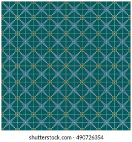 Seamless oriental geometric patterns