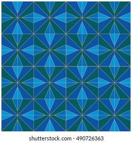 Seamless oriental geometric patterns