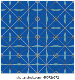 Seamless oriental geometric patterns