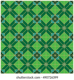 Seamless oriental geometric patterns