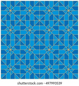 Seamless oriental geometric patterns