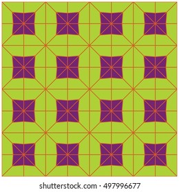 Seamless oriental geometric patterns