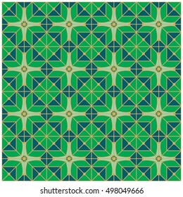 Seamless oriental geometric patterns