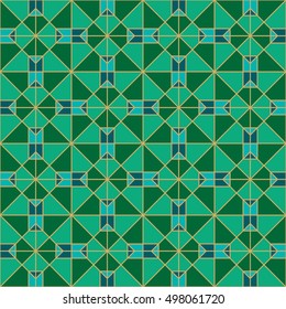 Seamless oriental geometric patterns