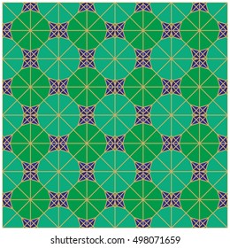 Seamless oriental geometric patterns