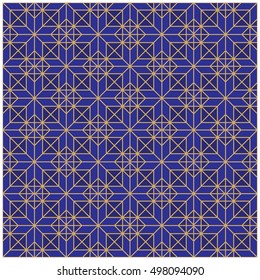 Seamless oriental geometric patterns