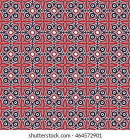 Seamless oriental ornamental pattern