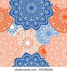 Seamless oriental pattern.