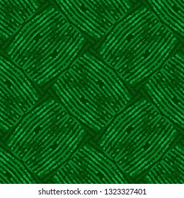 Seamless oriental pattern with decorative patchwork tiles. Freehand drawing. Background for packaging paper, fabric design and fashion, surface design. Based on SELF MADE acrylic art works.