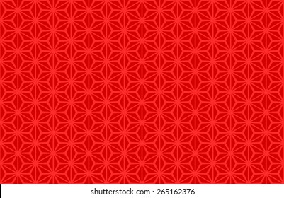 Seamless Oriental Pattern of Red Color, Usually Used to Decorate Old Chinese Artifacts. It is also used on Old Wooden Chinese Windows.
