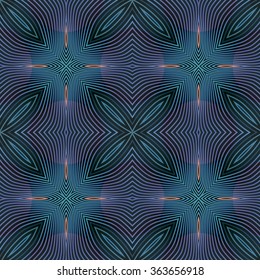 Seamless oriental pattern vector illustration