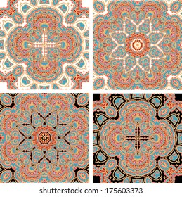Seamless oriental vector pattern