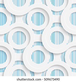 Seamless Origami Pattern. 3d Modern Lattice Background. Decorative Minimalistic Tile Wallpaper. Delicate Wrapping Paper Design