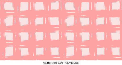 Seamless original pattern. Cage, squares, plaid.
