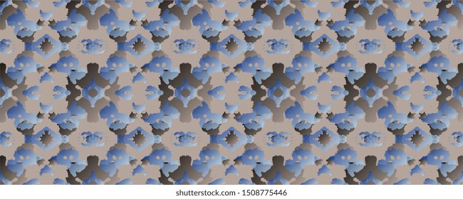 Seamless ornament. Abstract background. Seamless texture. Creative background. Duplicate elements. Abstract texture. Texture for wallpaper and fabric. Decoration. Vector graphics