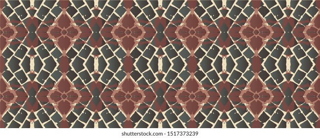 Seamless ornament. Abstract background. Seamless texture. Creative background. Duplicate elements. Abstract texture. Texture for wallpaper and fabric. Decoration. Vector graphics