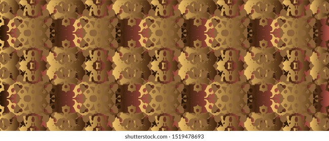 Seamless ornament. Abstract background. Seamless texture. Creative background. Duplicate elements. Abstract texture. Texture for wallpaper and fabric. Decoration. Vector graphics