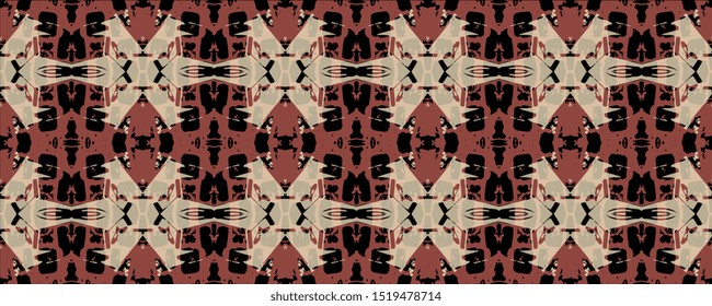 Seamless ornament. Abstract background. Seamless texture. Creative background. Duplicate elements. Abstract texture. Texture for wallpaper and fabric. Decoration. Vector graphics