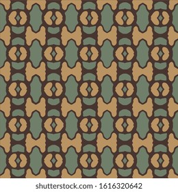 Seamless ornament. Abstract background. Seamless background. Abstract texture. Modern style. Seamless texture. Decoration. Creative background. Duplicate elements. Texture for wallpaper and fabric