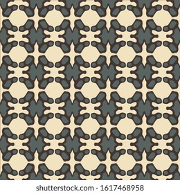 Seamless ornament. Abstract background. Seamless background. Abstract texture. Modern style. Seamless texture. Decoration. Creative background. Duplicate elements. Texture for wallpaper and fabric