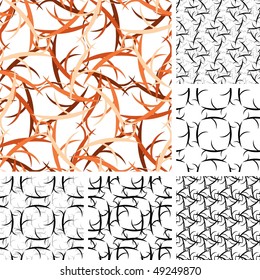Seamless ornament backgrounds