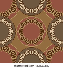 Seamless ornament boho chic