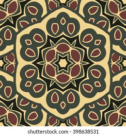 Seamless ornament boho-chic