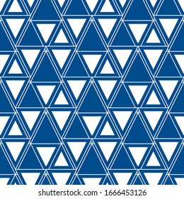 Seamless ornament. Digital paper, abstract.Geometric background. Shapes backdrop. Geometrical figures wallpaper.Triangles, rhombuses, parallelograms, trapeziums pattern